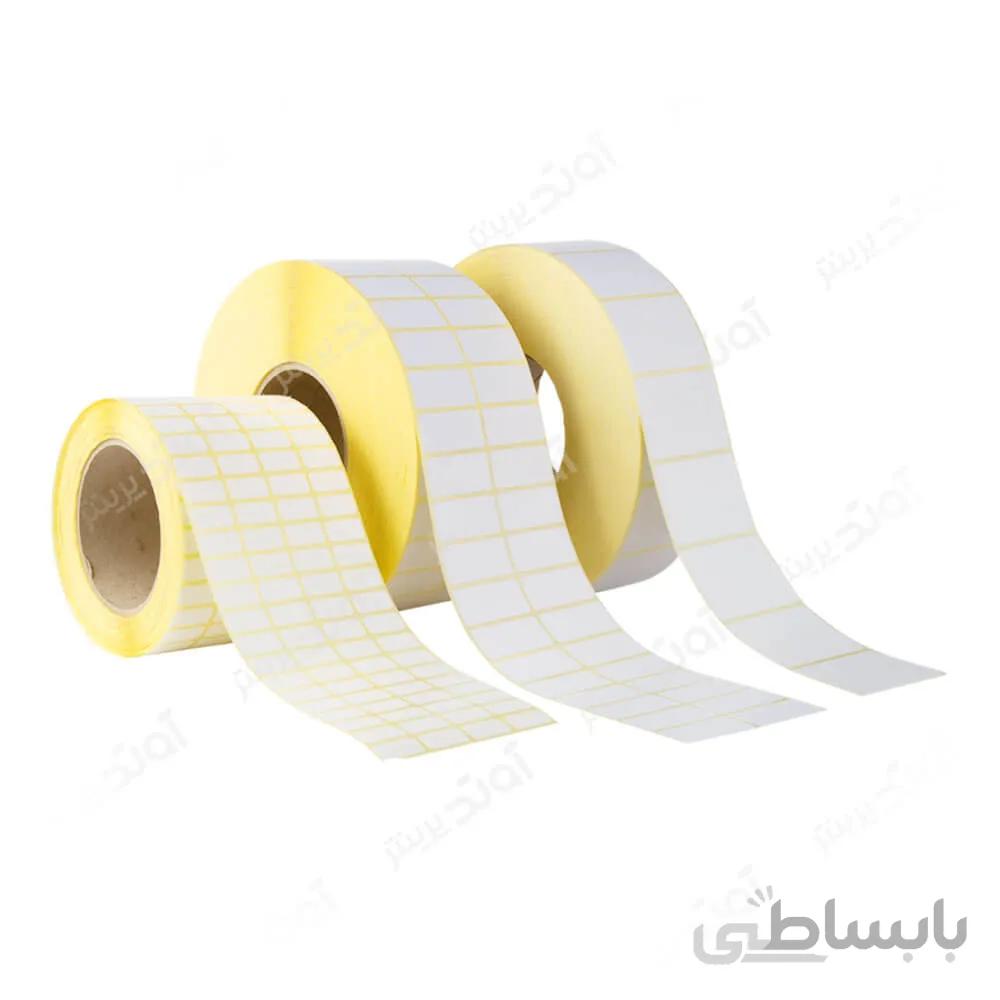 لیبل (برچسب) کاغذی دو ردیفه Paper Label 30×45