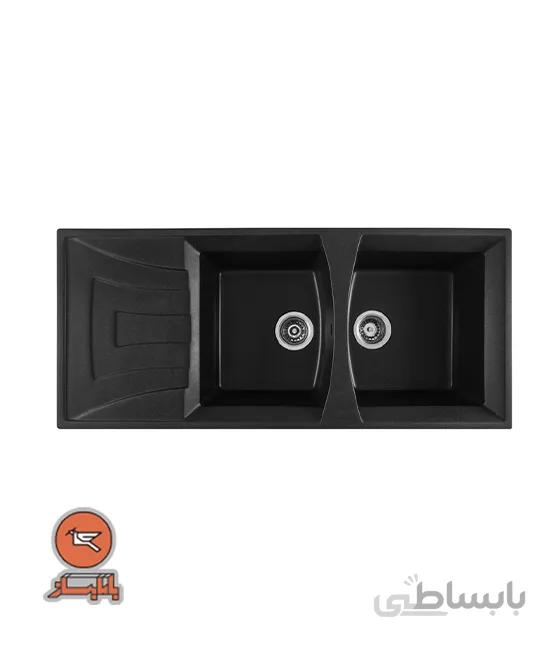 سینک گرانیتی توکار BG 003 مشکی بیمکث ا BG 003 Black