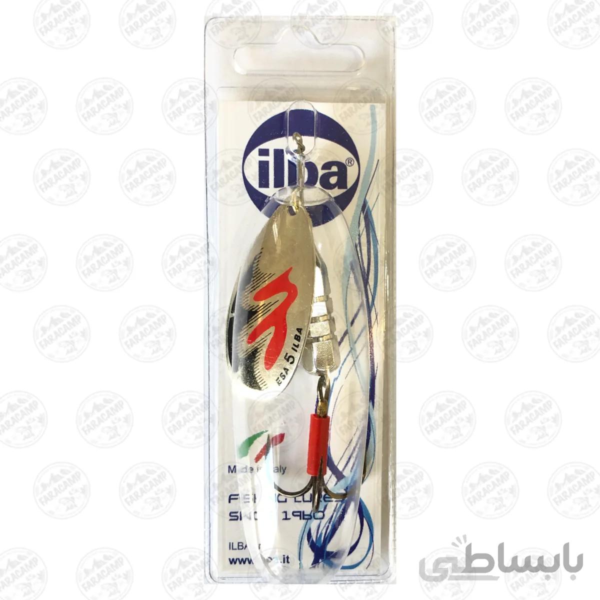 لانسه ماهیگیری سایز 5 ایلبا 19gr 42145 Silver red black ilba