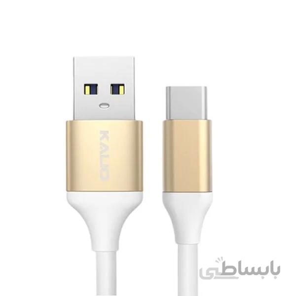 کابل تبدیل USB به USB-C کالیو مدل SJ05-TC کد 666 طول 1 متر