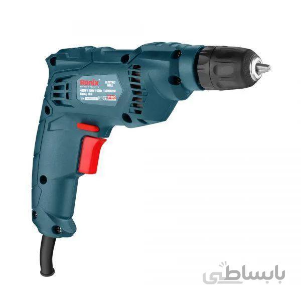 دریل 6.5 میلی متری معمولی سه نظام اتوماتیک 400 وات کد 2106C