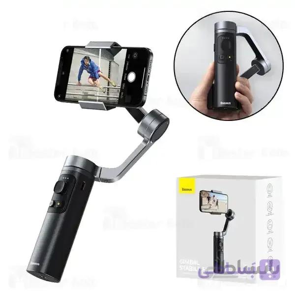 گیمبال و استبلایزر دوربین بیسوس Baseus Control Handheld Folding Gimbal Stabilizer BC02 SUYT-D0G