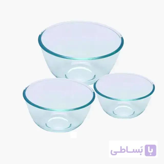 کاسه پیرکس در 4 سایز مدل Classic Glass
