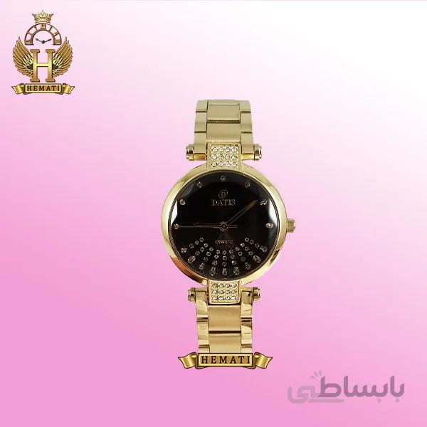 ساعت عقربه ای زنانه داتیس مدل Datis D8465L طلایی (شیشه کافی)