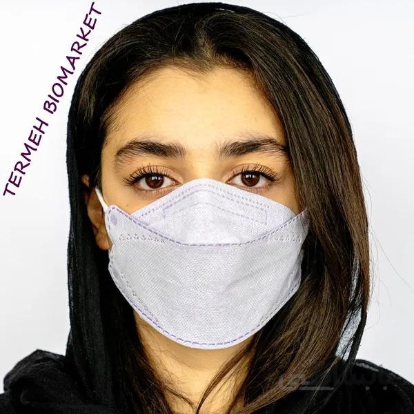 ماسک سه بعدی طوسی ا Grey 3D Mask