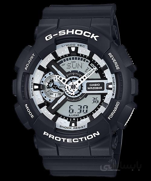 ساعت مچی جی شاک مدل Casio G-Shock GA-110BW-1A