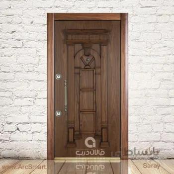 درب ضد سرقت سارای گلس - 110*210 / راست بازشو