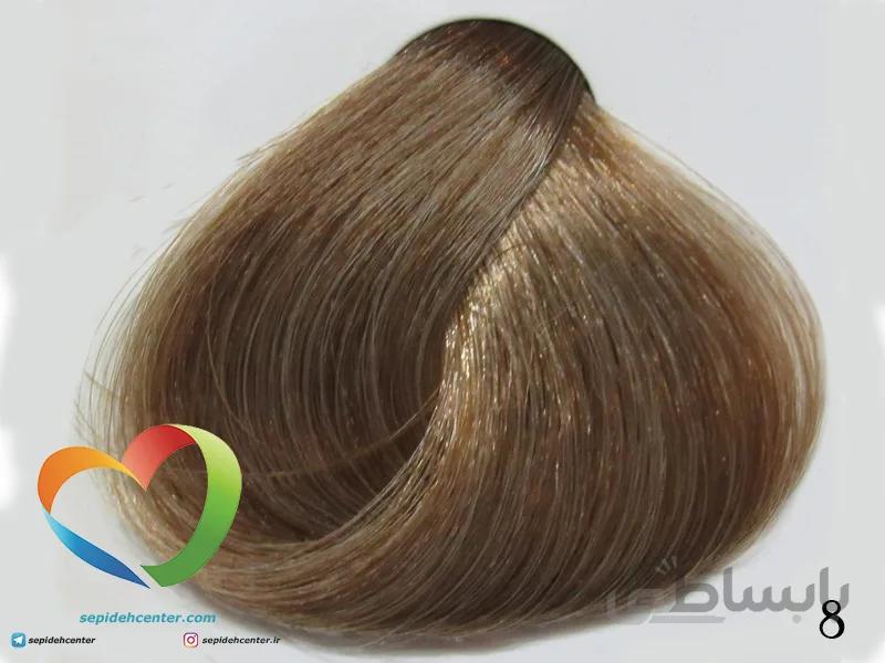 رنگ موی اپتیما مدل Attive Naturale شماره 8 رنگ بلوند روشن