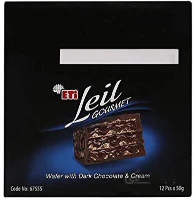 ویفر شکلاتی کرام لیل گورمت – باکس ۱۸ عددی – ETI Leil Gourmet
