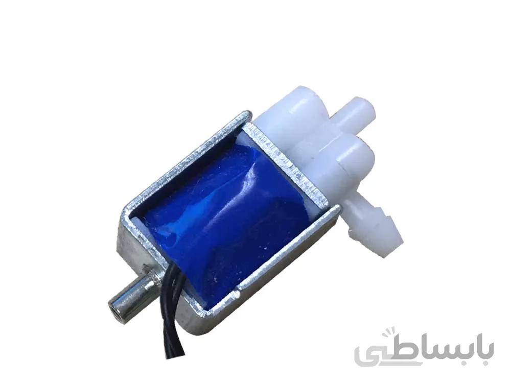 شیر برقی کوچک هوا 12 ولت ا small solenoid valve with air