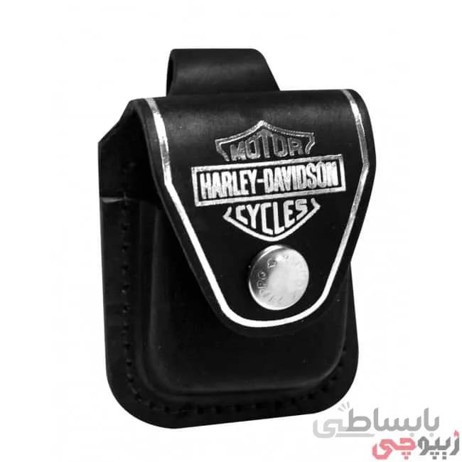 کیف چرم زیپو هارلی داویدسون HDPBK