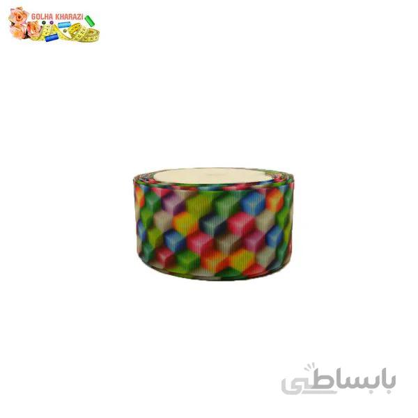 روبان گروگن 4 سانت طرح دار متری کد 2052G