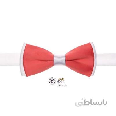 پاپیون سری نینو - بچگانه (گل بهی سیر مات و سفید)