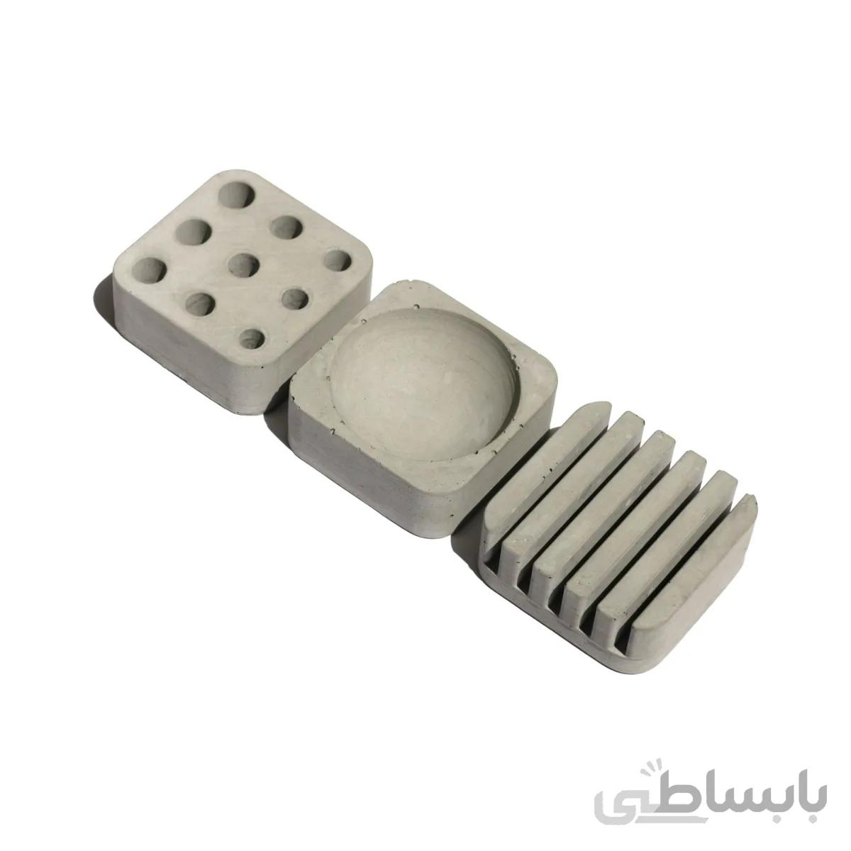 ست اداری رومیزی مدل SERBO-G مجموعه 3 عددی