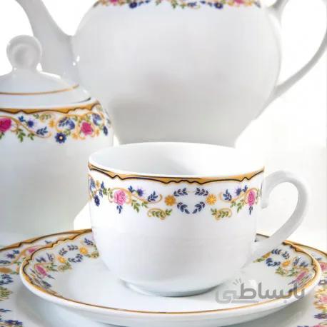 سرویس چینی 12 پارچه چای خوری گلستان