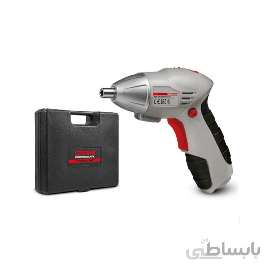 دریل پیچگوشتی Crown مدل CT22023 ا Crown screwdriver drill model CT22023