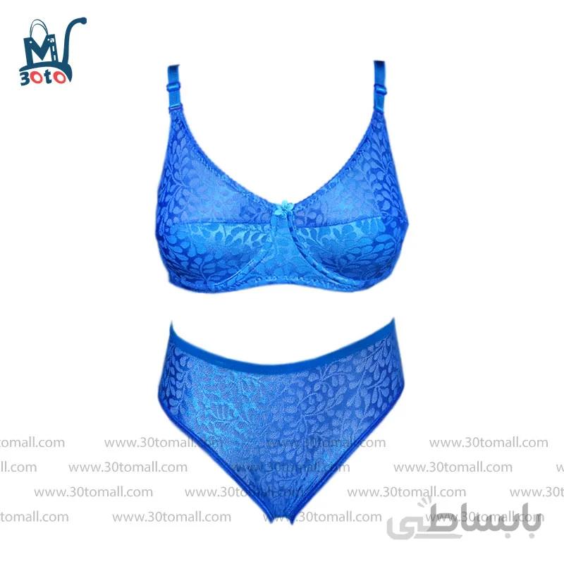 ست لباس زیر لیزری زنانه مدل ti001 ابی