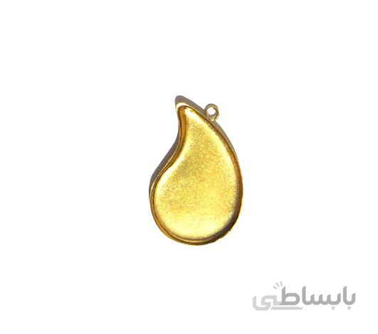 قاب برنجی طرح ترمه