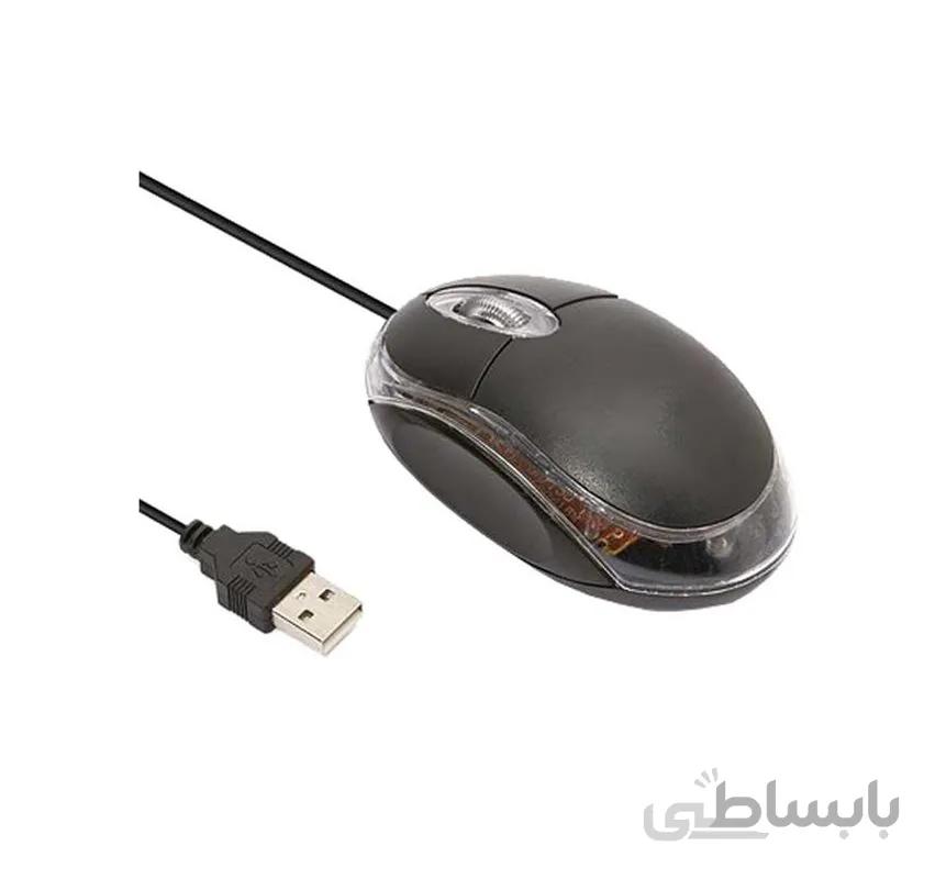 موس سیم دار HP اچ پی مدل MINI جعبه خاکی