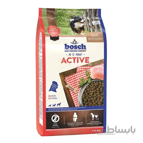 غذای خشک سگ اکتیو بوش – Bosch Active