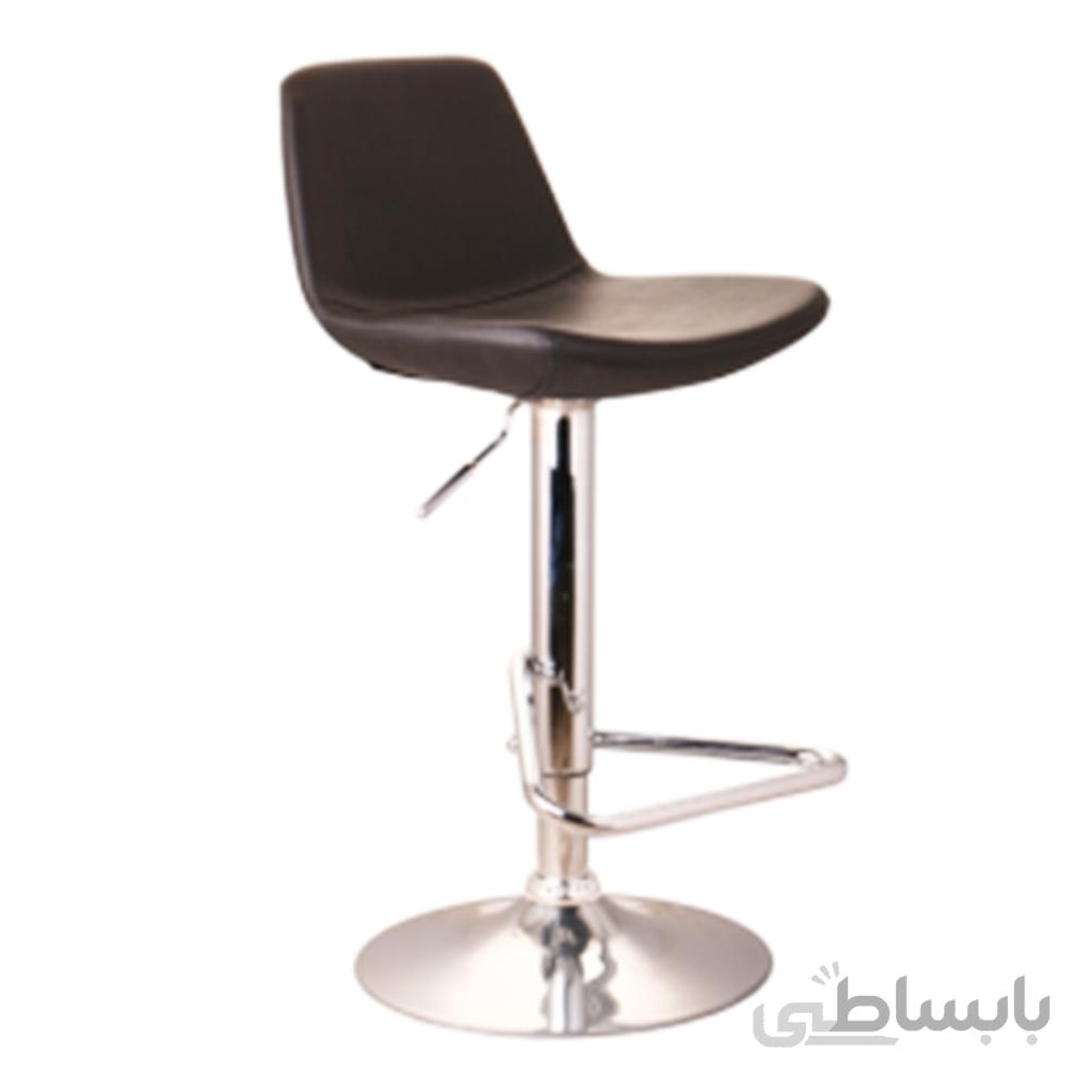 صندلی روژان اپن جک دار پایه استیل مدل ROJ-7004 نگین