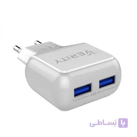 شارژر دیواری وریتی مدل AP-2111 به همراه کابل اندروید microUSB