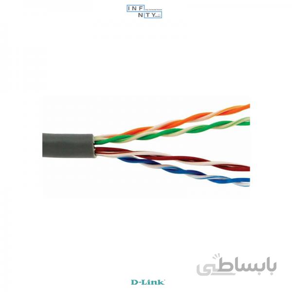 کابل شبکه Cat 6 دی-لینک D-LINK مدل NCB-C6UGRYR-305-24