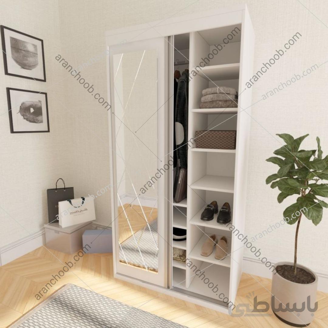 کمد درب ریلی مدل کیان
