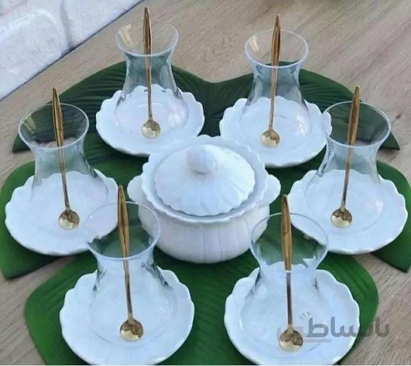 قندان تکی سرامیکی