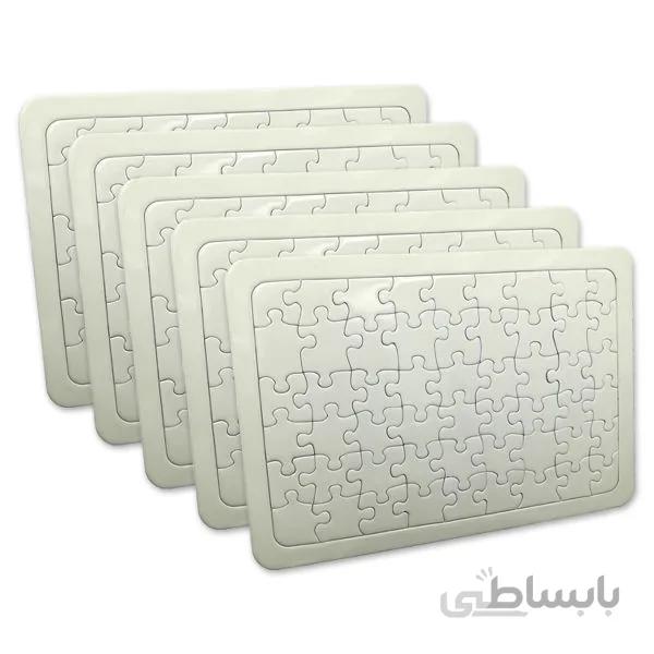 پازل مقوایی قاب‌دار A4