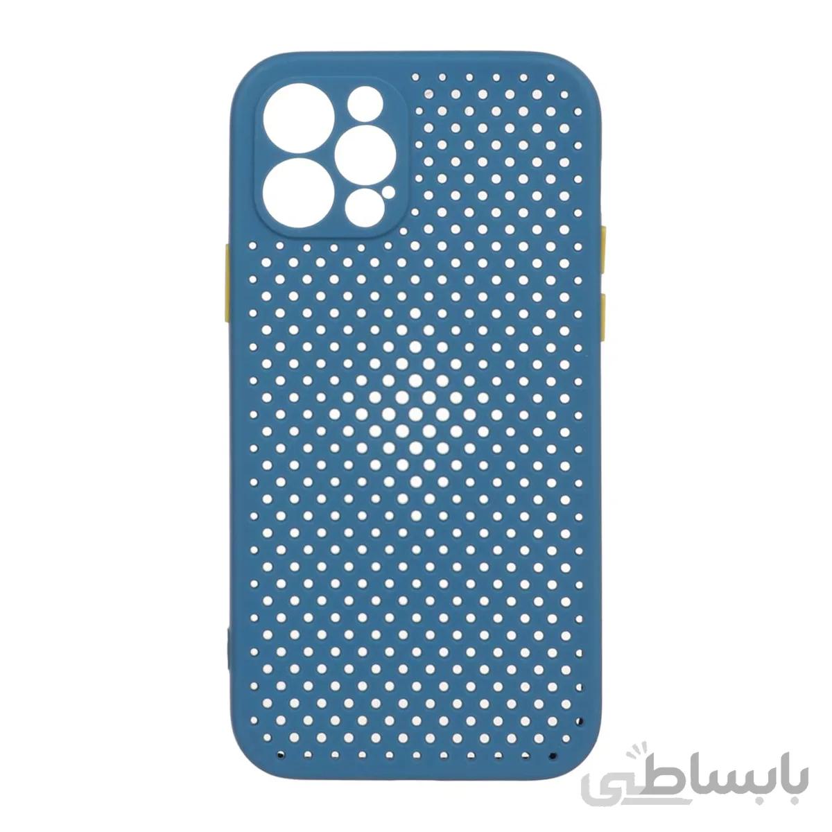 قاب توری محافظ لنزدار iPhone 12 Pro - آبی - CH