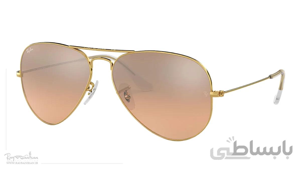 عینک آفتابی ریبن مدل خلبانی گرادینت کد 588868