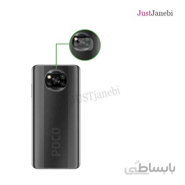 محافظ لنز گوشی شیائومی پوکو Xiaomi Poco X3