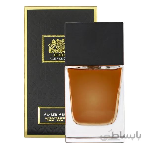 عطر مردانه دلئون (De Leon) مدل امبر ابسولوت (Amber Absolute) حجم 100میل