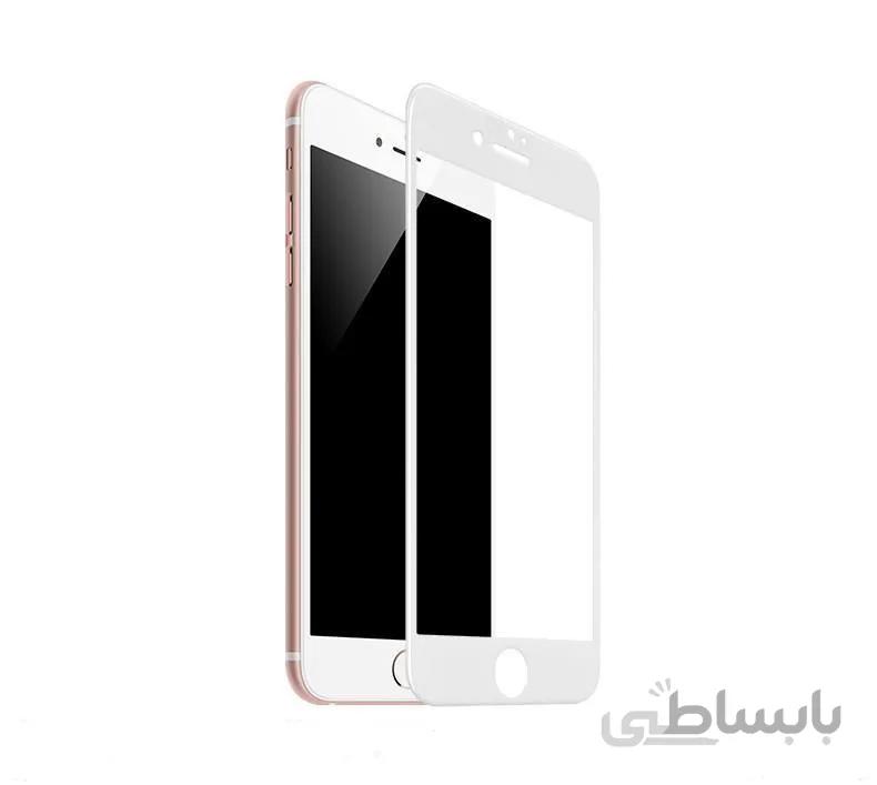 محافظ فول چسب صفحه نمایشگر آیفون 7 پلاس و 8 پلاس مدل Tempered Full Cover Glass