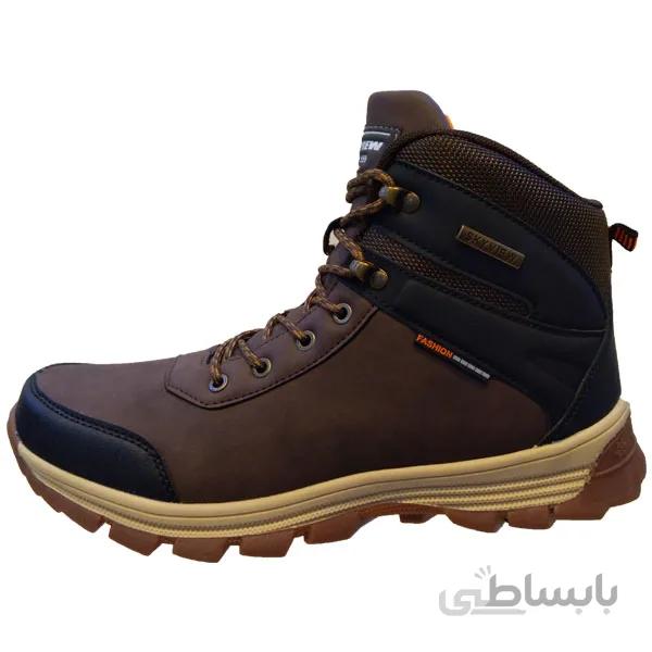 نیم بوت مردانه مدل skyview dark brown 41