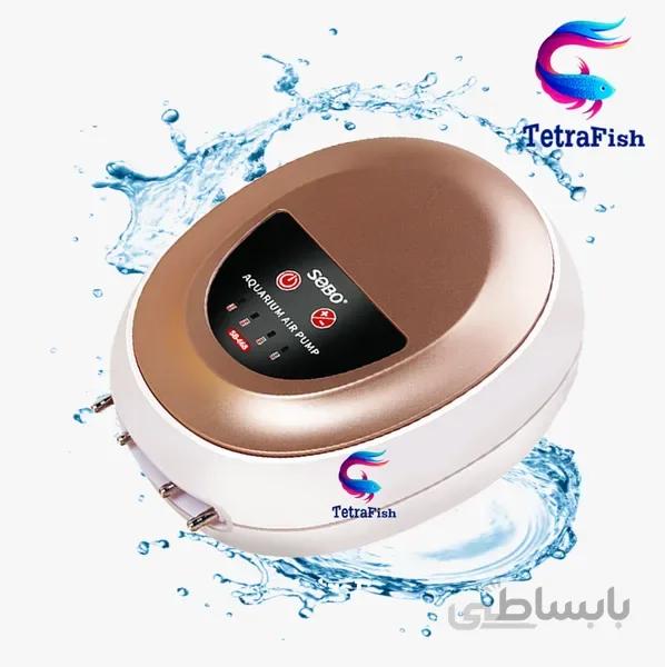 پمپ هوا 4 خروجی بی صدا SB-688 سوبو