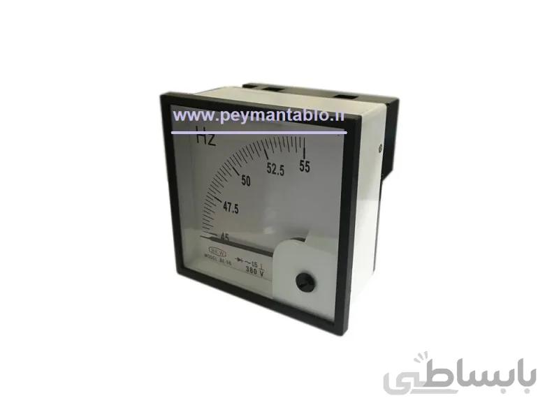 فرکانس متر آنالوگ عقربه ای 96*96، BEW ،AC