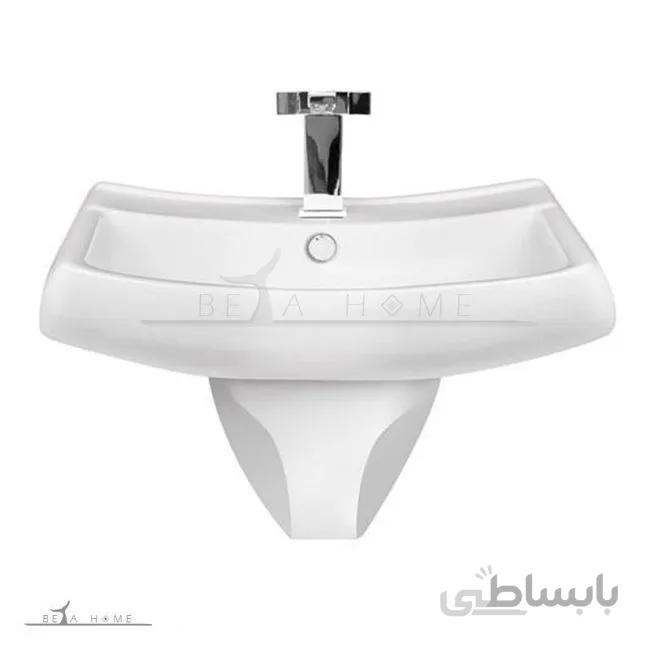 روشویی دیواری مروارید مدل کاتیا