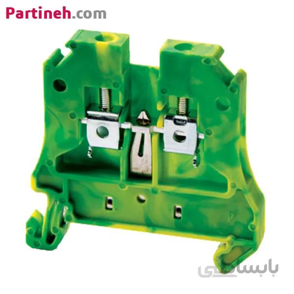 ترمینال ریلی پیچی ارت یک طبقه سایز 2.5 رعد جدید ا RAAD TERMINAL BLOCK Earth - RETN2.5