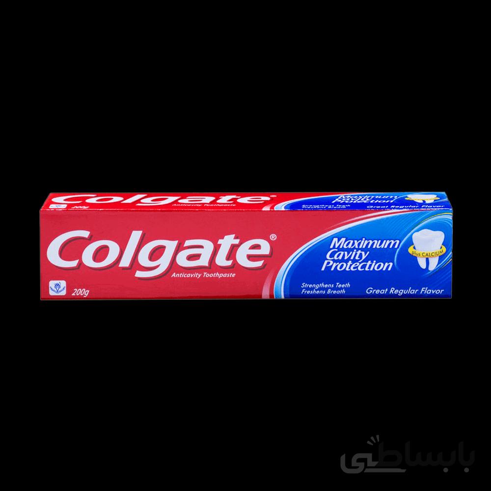 خمیر دندان کولگیت مدل colgate cavity protection ججم 100 میل