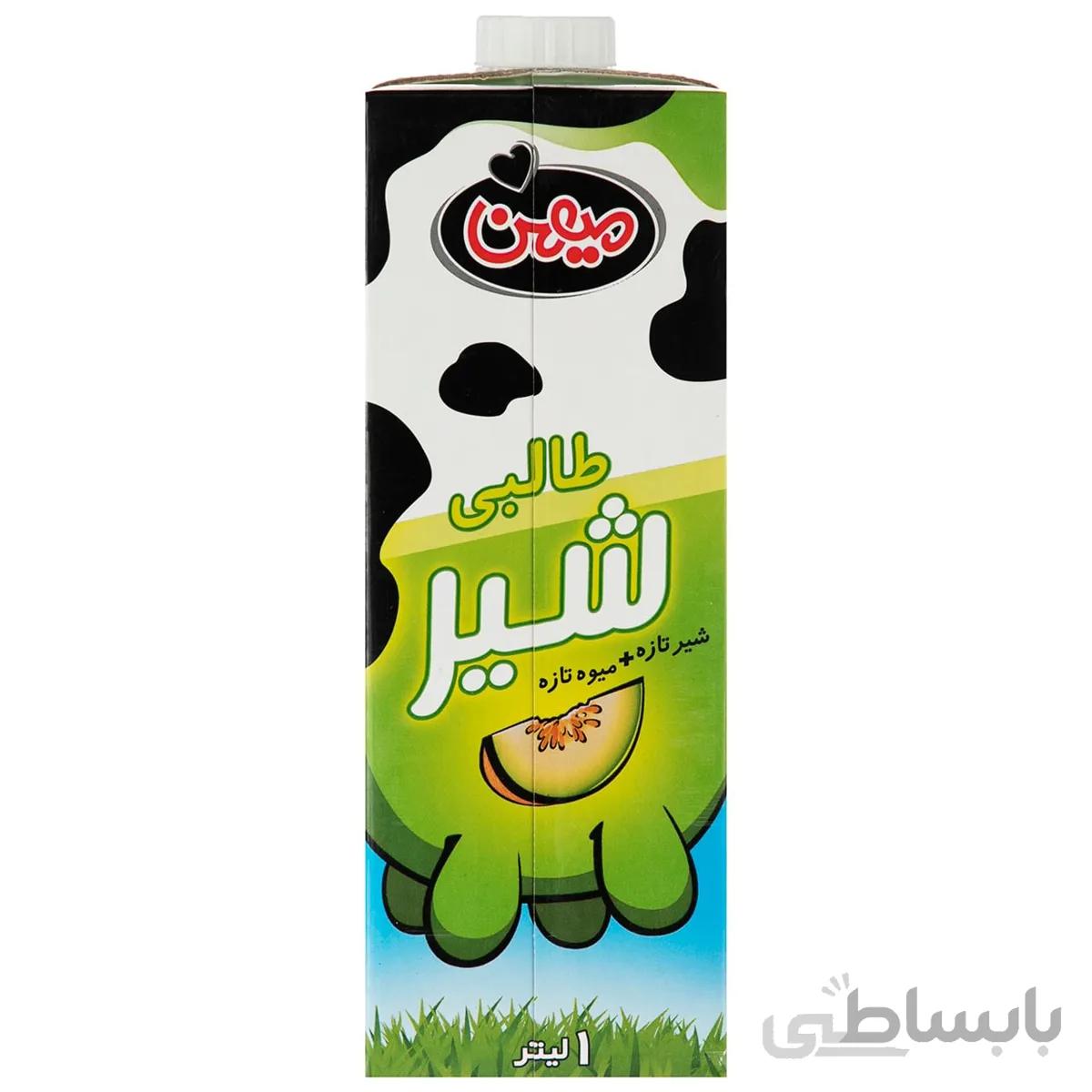 شیر طالبی یک لیتری اسکوئر میهن باکس 10 عددی