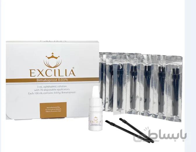 محلول تقویت کننده و محرک رشد مژه استریل 3میل اکسیلیا ا Excilia Bimatoprost Ophthalmic Topical Solution