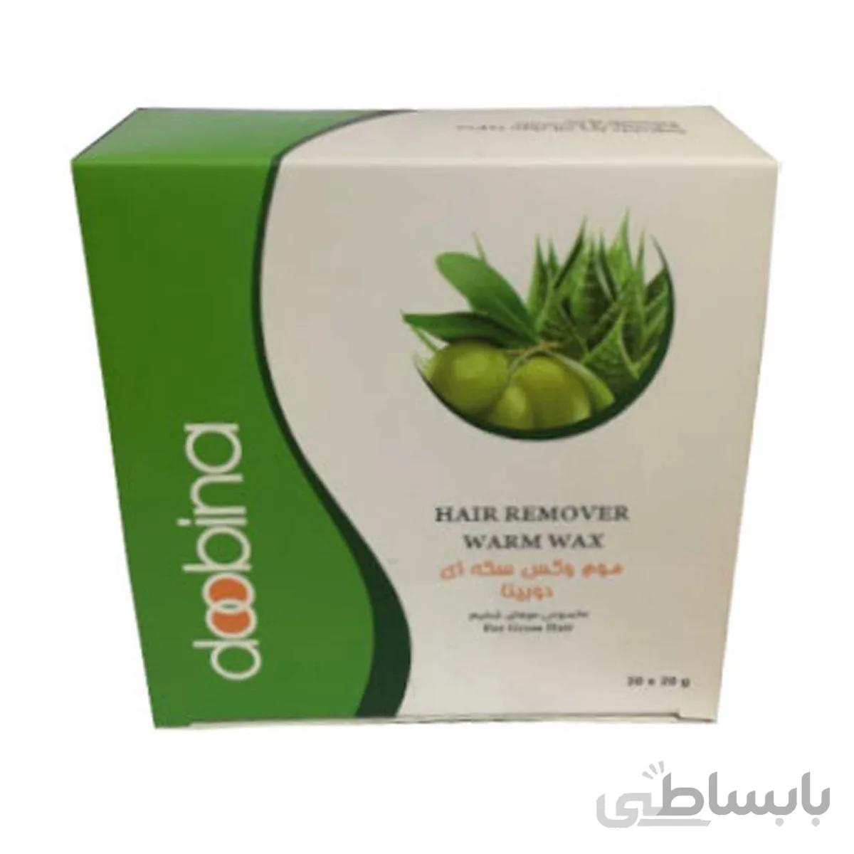 موم موبر دوبینا مدل Olive وزن 400 گرم