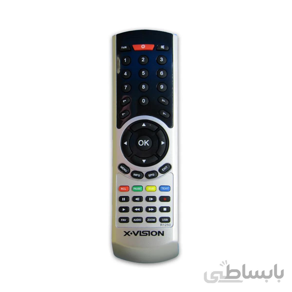 کنترل گیرنده دیجیتال ایکس ویژن X.VISION مدل IE R1250 کیفیت عالی
