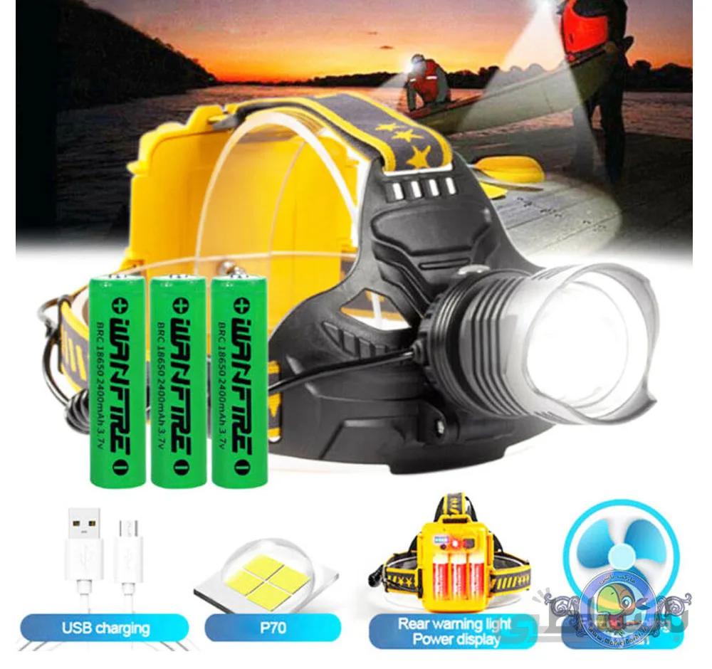چراغ پیشانی اسمال سان مدل P50-W645