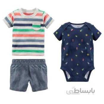Carters 575 Boy Clothing Set ا ست لباس پسرانه کارترز مدل 575