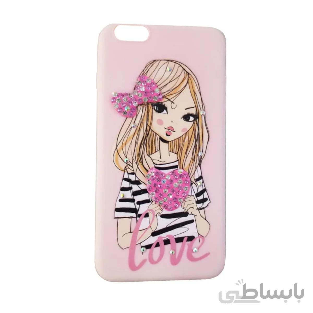 قاب نگین دار کد ۱۳ مناسب iphone 6 plus