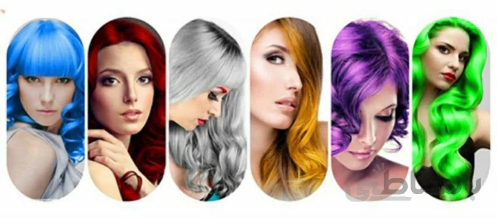 واکس موی رنگی بنفش آهیل AHIL حجم 150 میلی