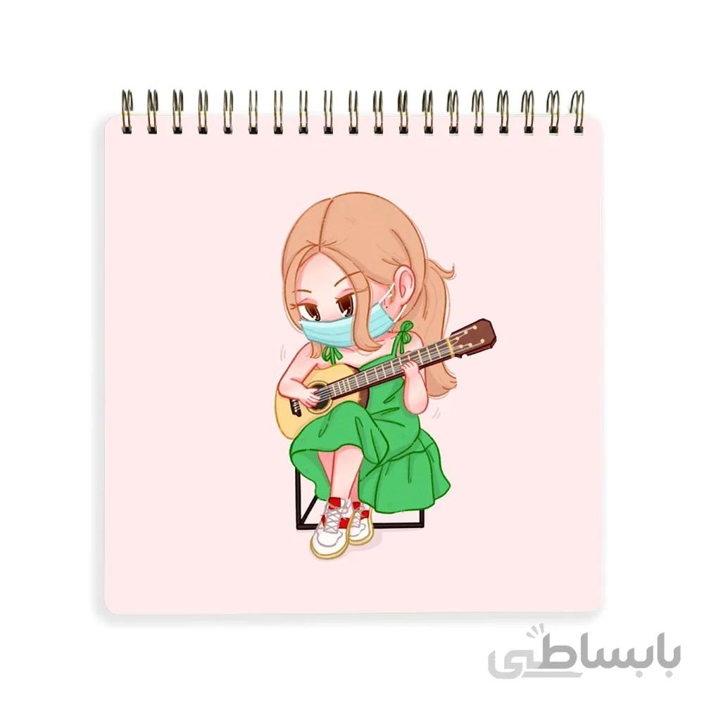 دفترچه يادداشت black pink کد 10100206